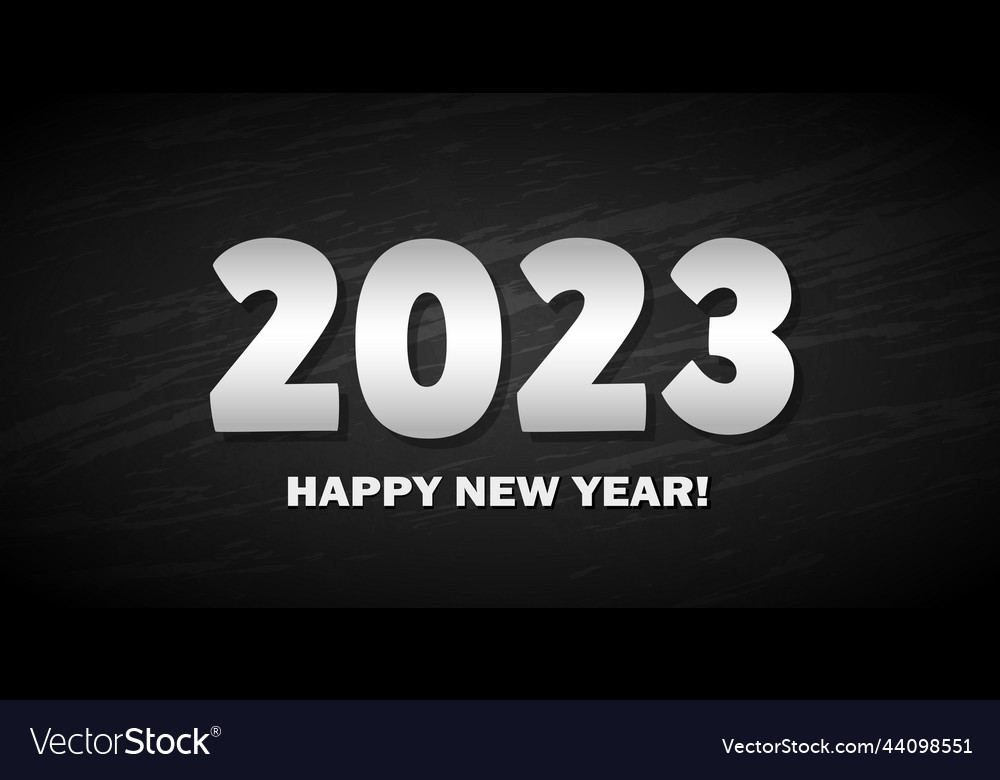 Merry christmas and happy new year 2023 bright