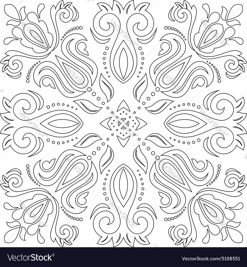 Orient abstract pattern