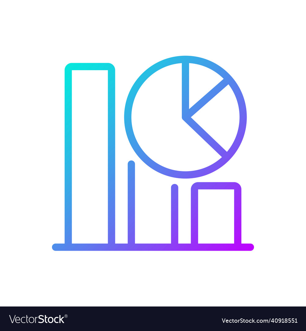 Regression part of data mining gradient linear vector image Regression part of data mining gradient linear