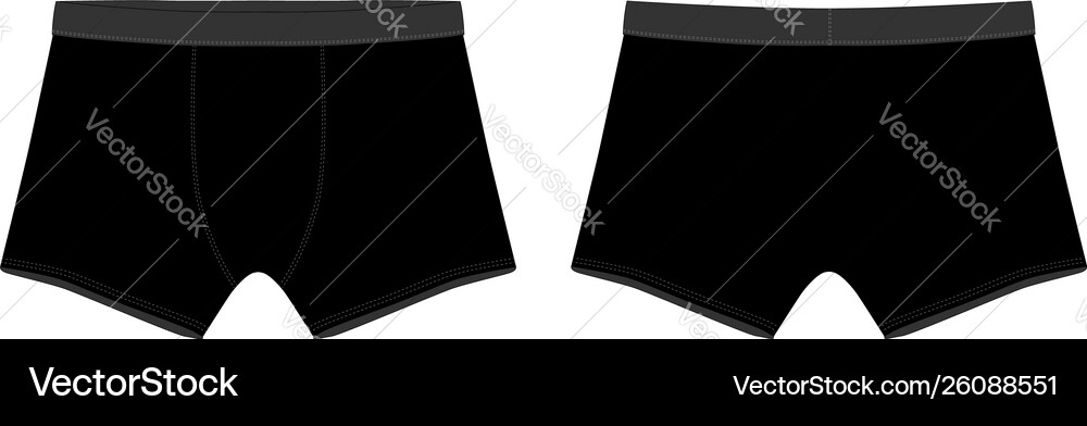 boxer shorts vector