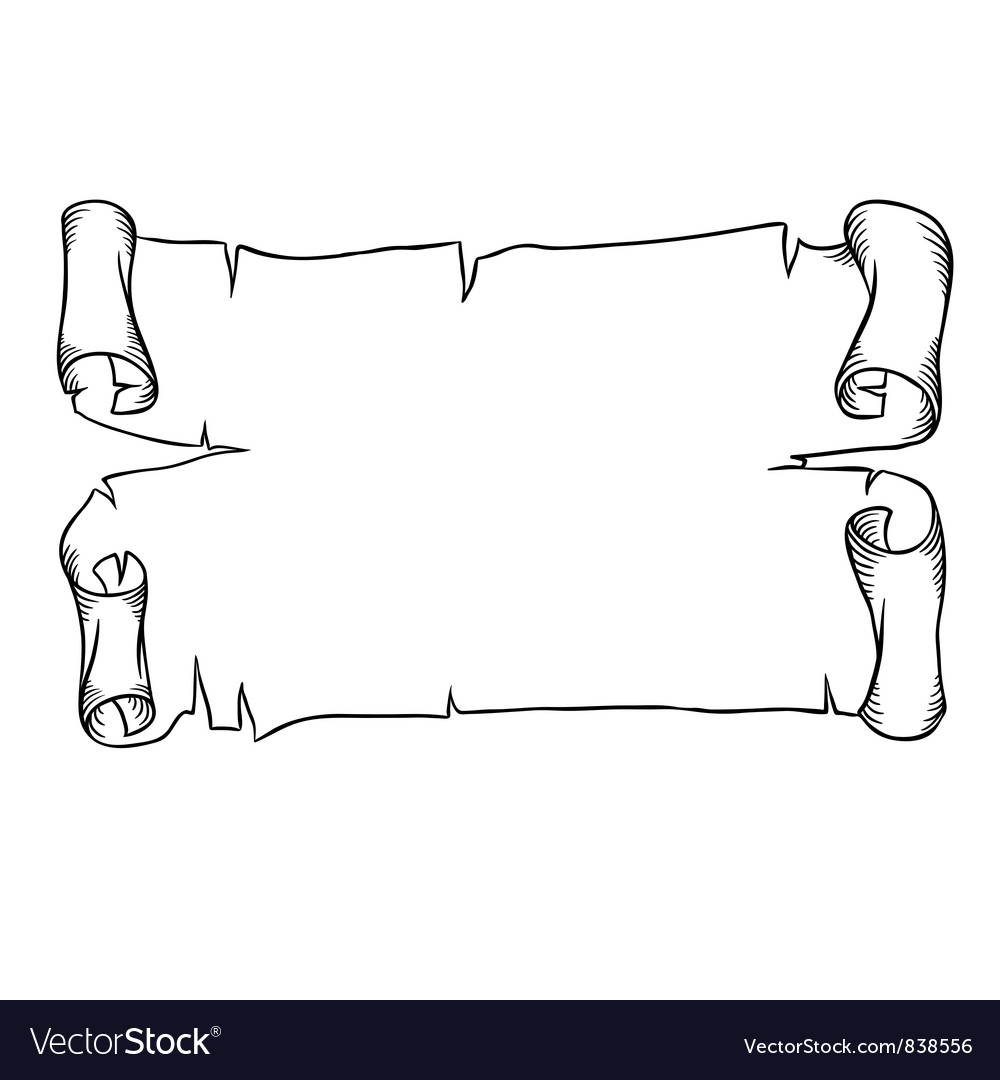 Ancient Scroll Page Background