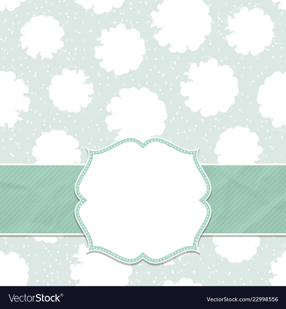 This is a christmas and new year frame vector image This is a christmas and new year frame