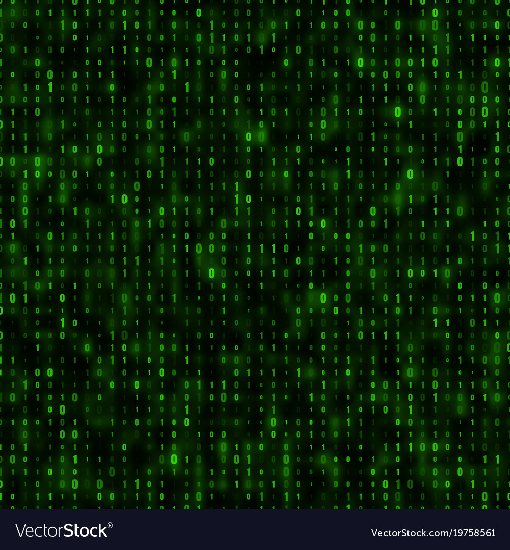 Abstract binary one and zero background eps 10