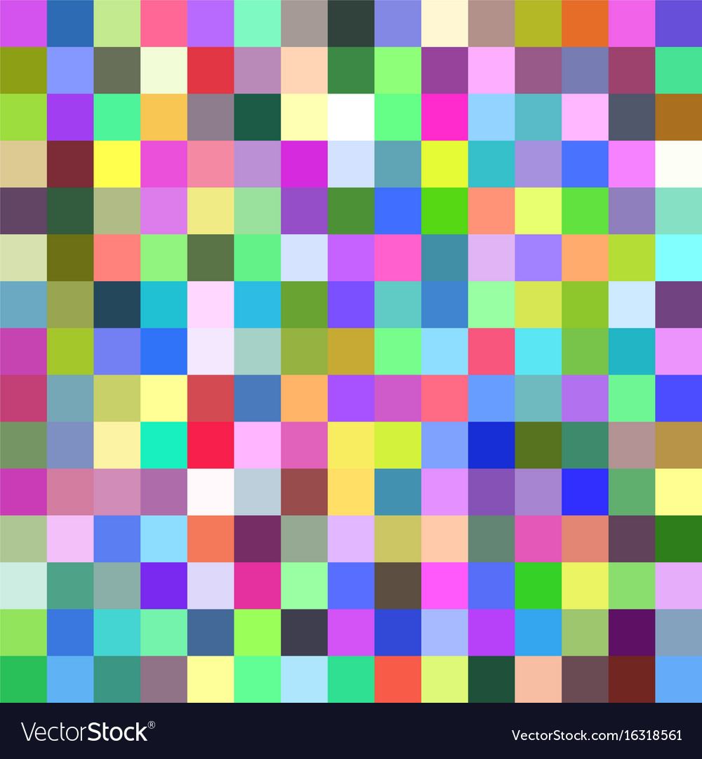 Abstract square tile mosaic background Royalty Free Vector