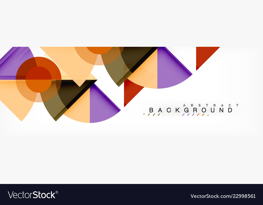 Modern geometric abstract background Royalty Free Vector