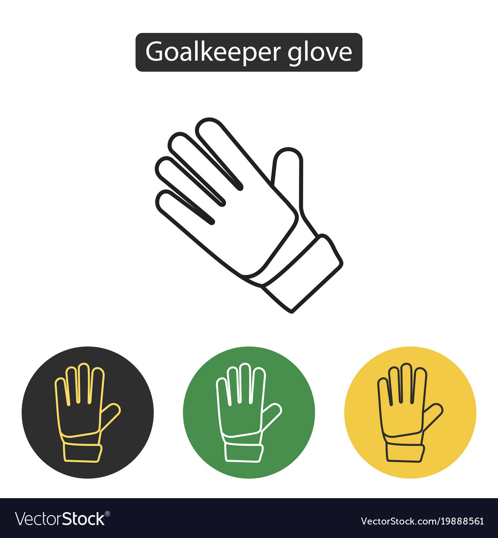 Soccer goalkeeper glove