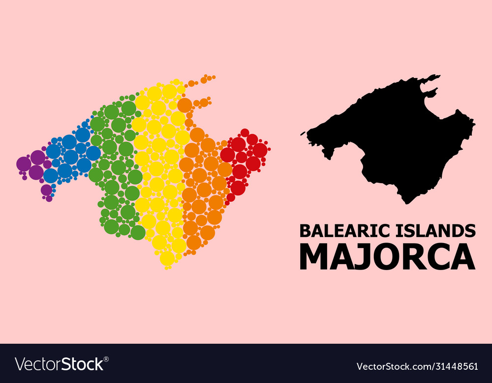 Spectrum pattern map majorca for lgbt
