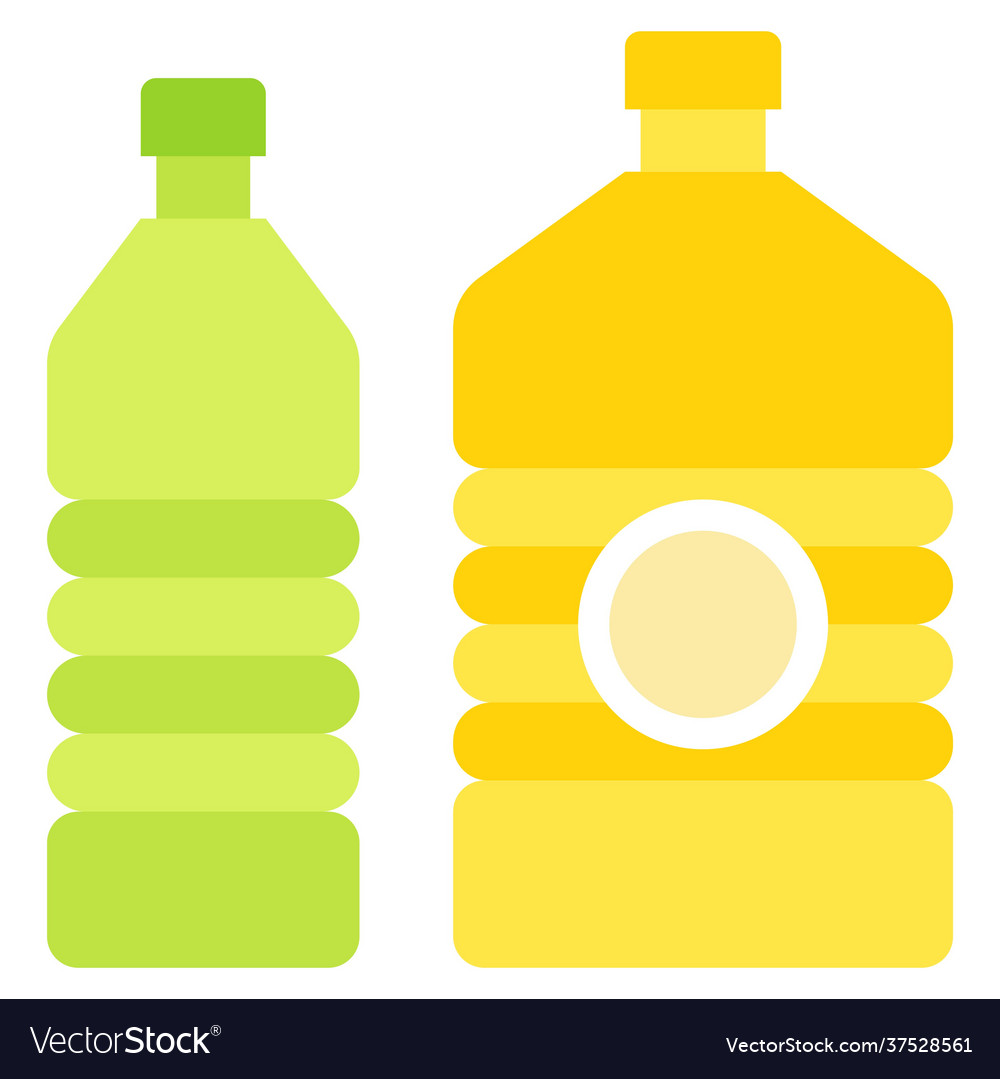 Vegetable oil icon supermarket and shopping mall Vector Image