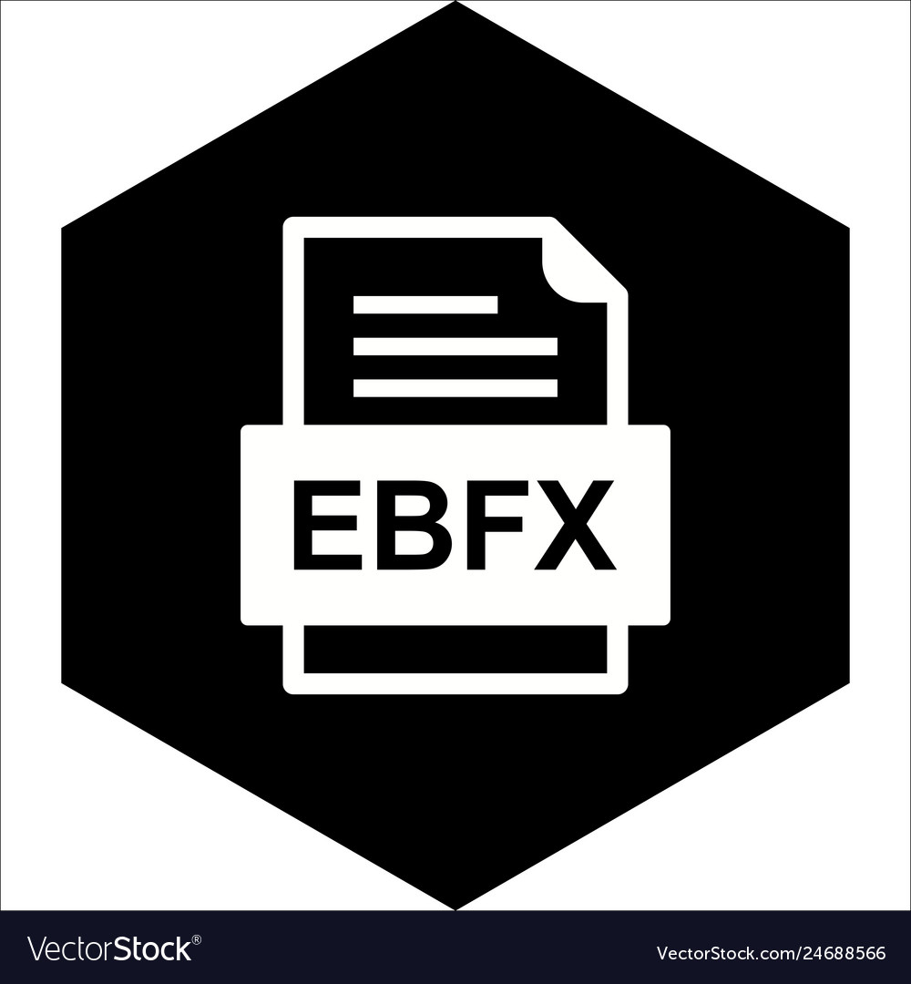 Ebfx file document icon