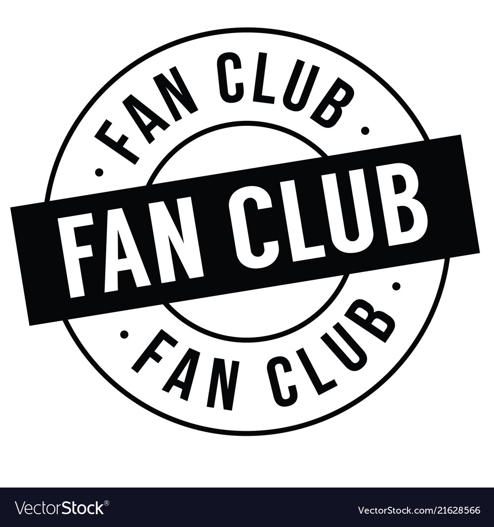 fan club stamp. fan club round vintage grunge sign. fan club Stock