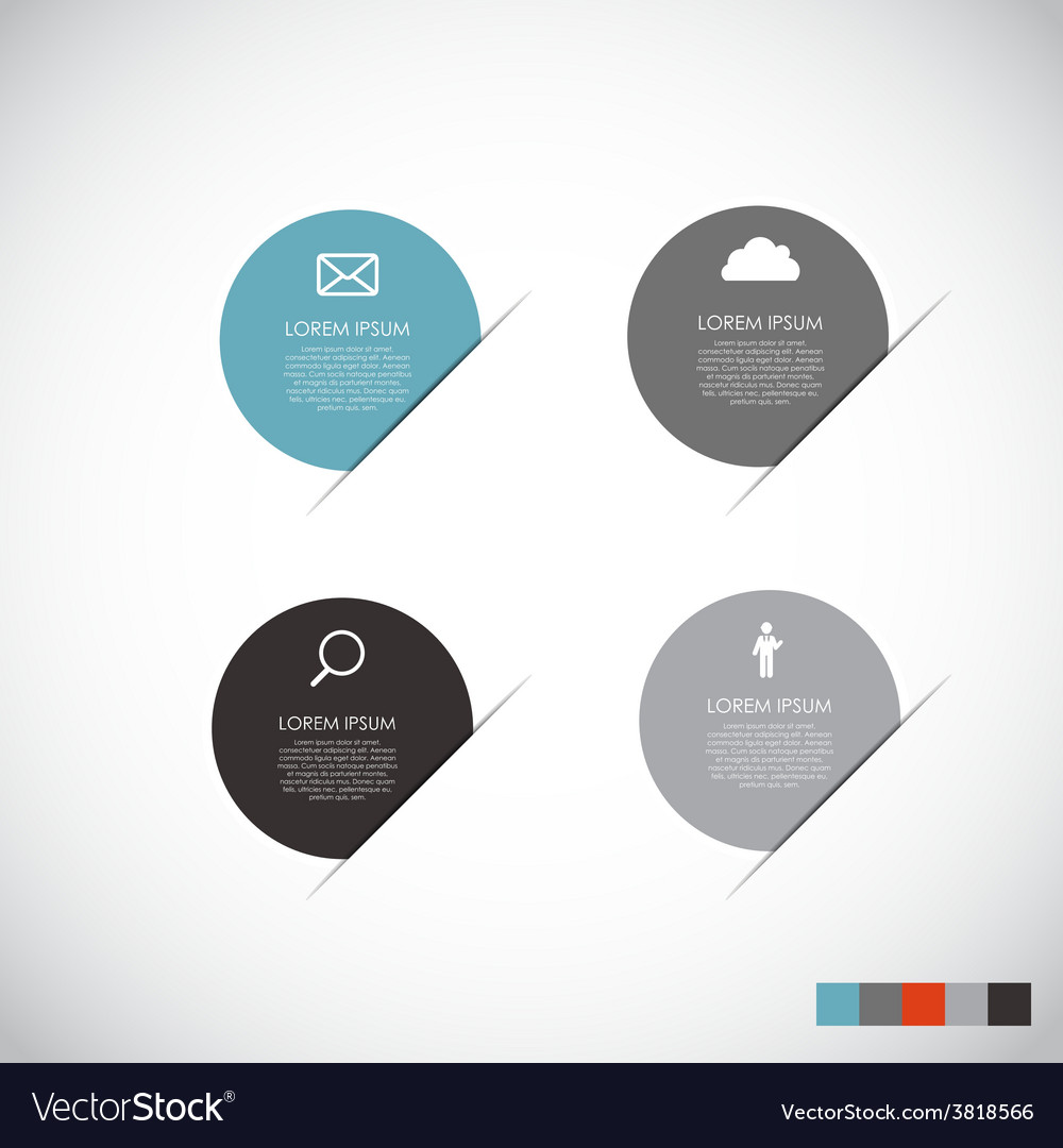 Infographic templates for business