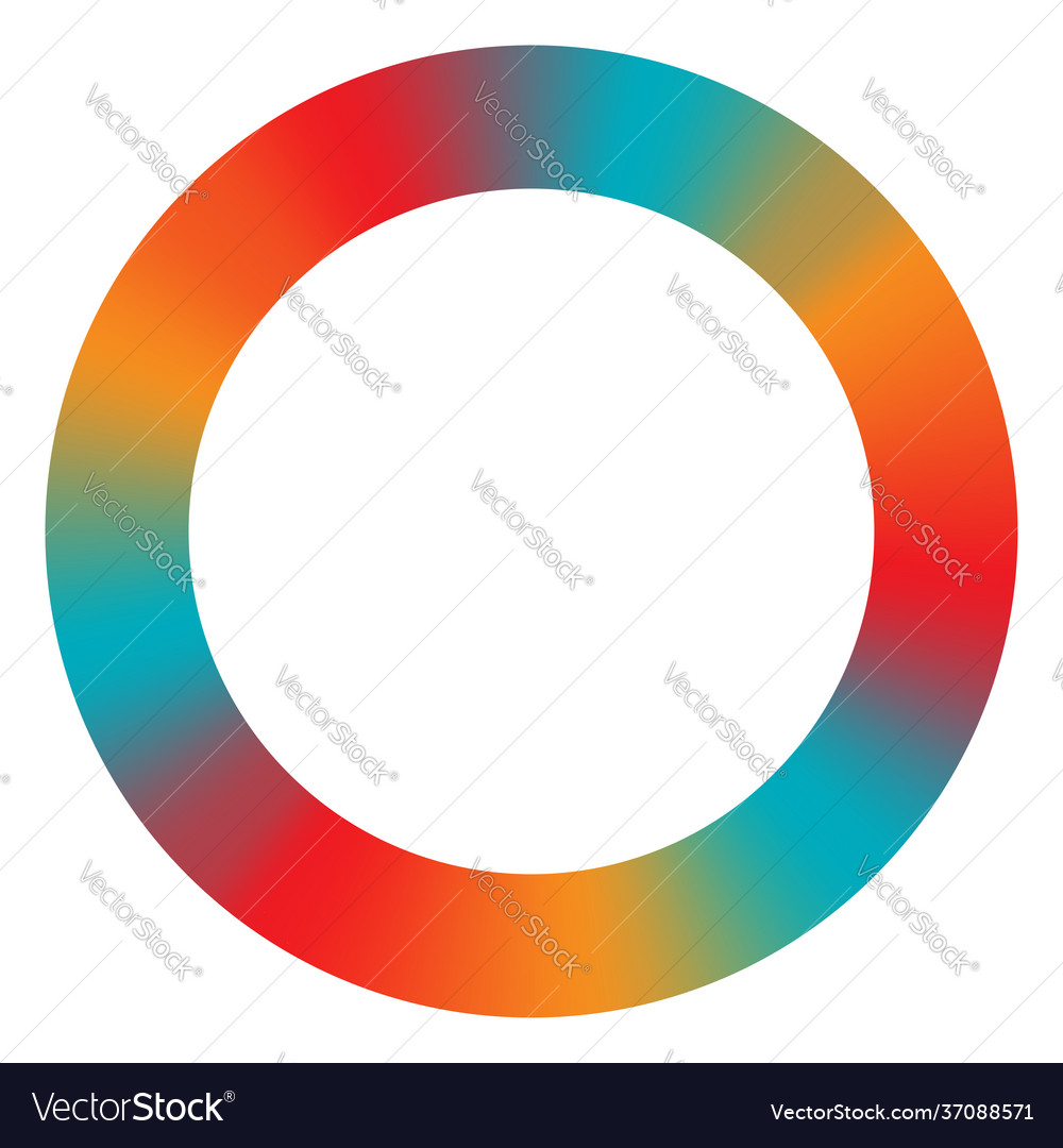 Abstract gradient circle gradation
