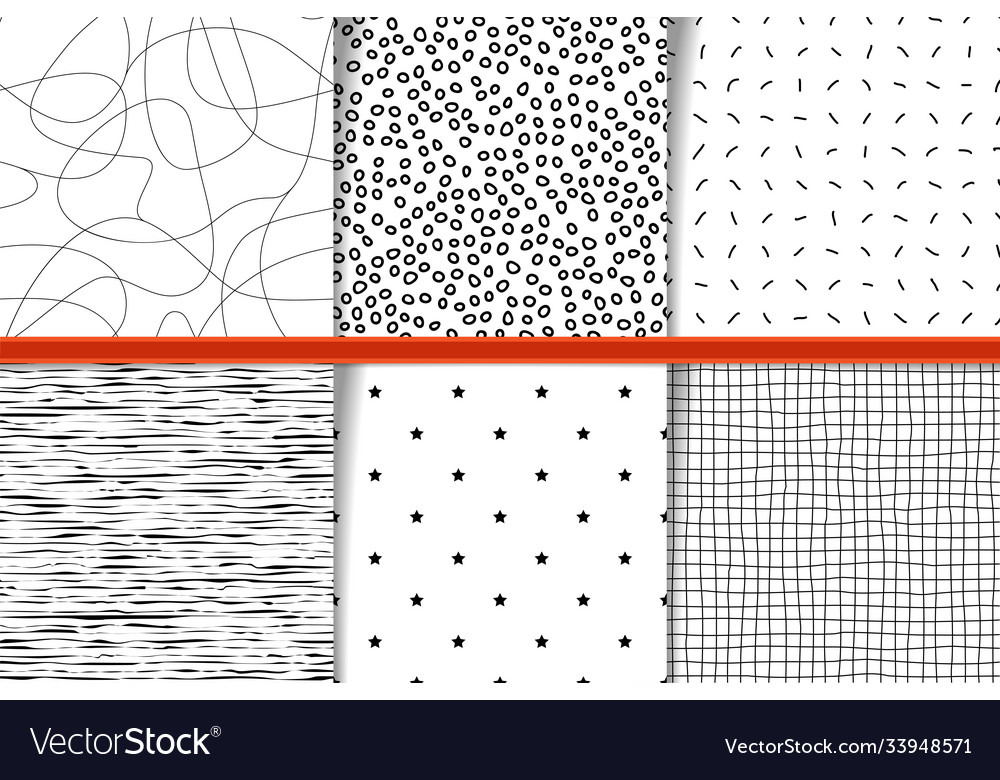 Abstract Monochrome Patterns
