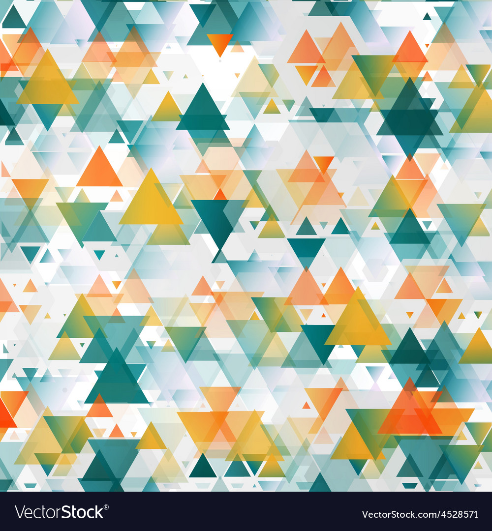 Abstract template background with triangle