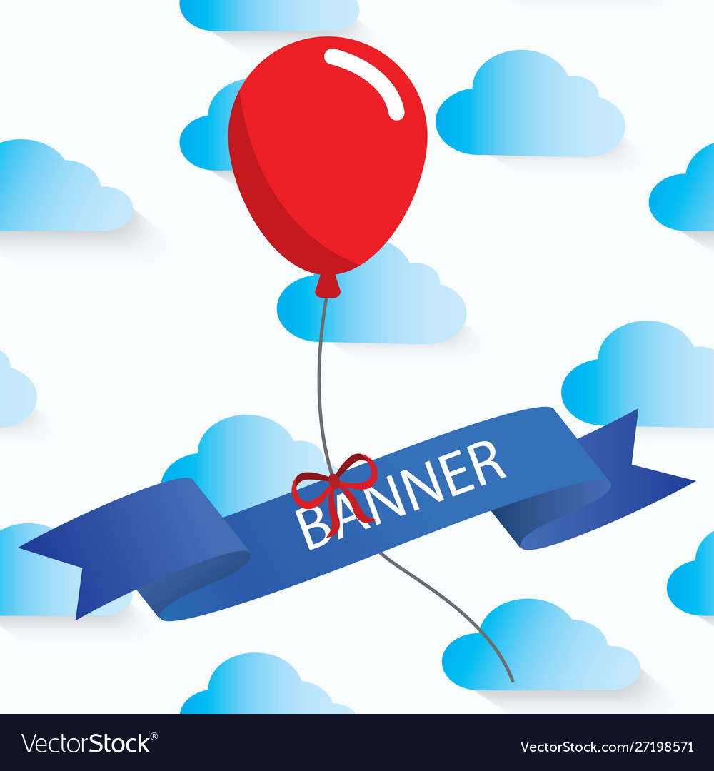 Blue Banner Text Box Royalty Free Vector Image