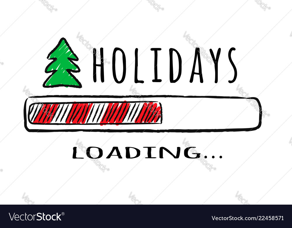 Holidays Loading Progress Bar