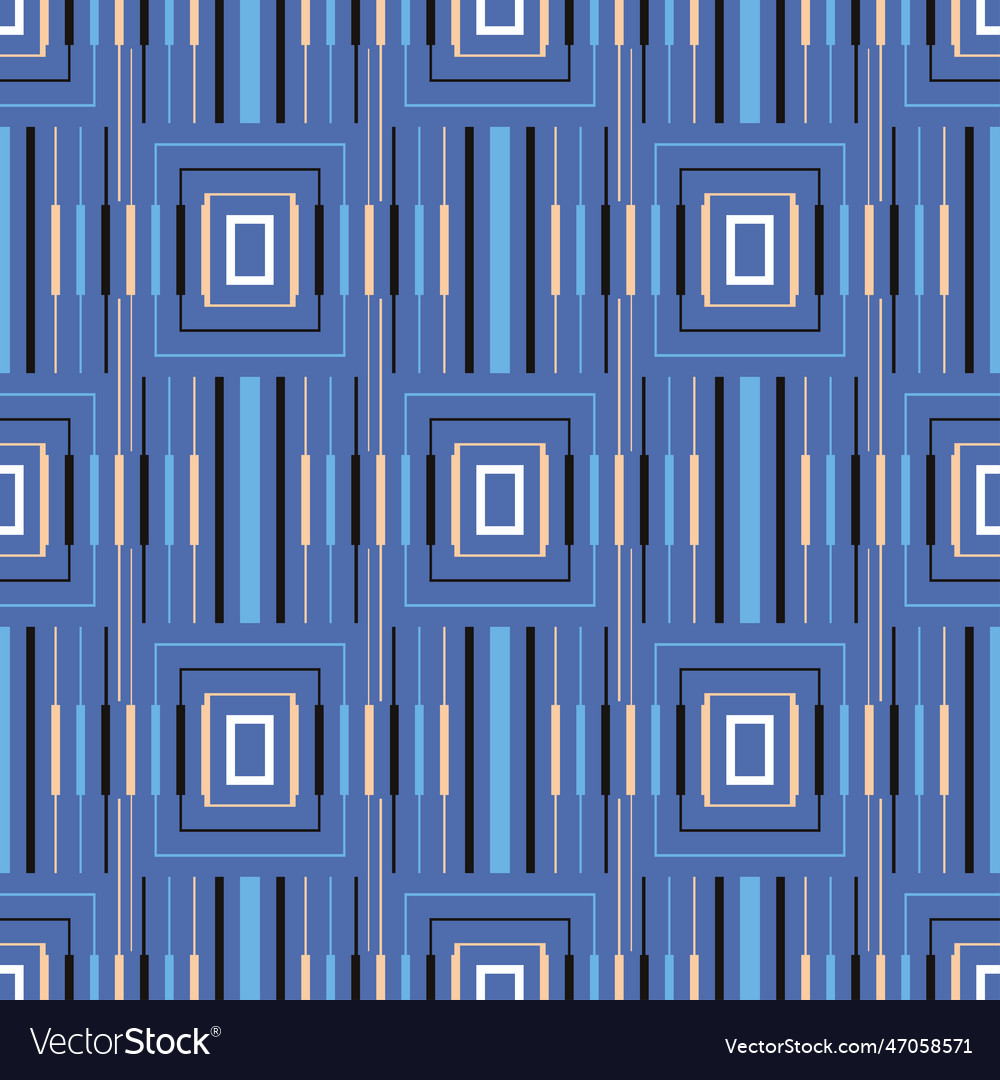 Multicolor glitch effect textured checked pattern vector image Multicolor glitch effect textured checked pattern