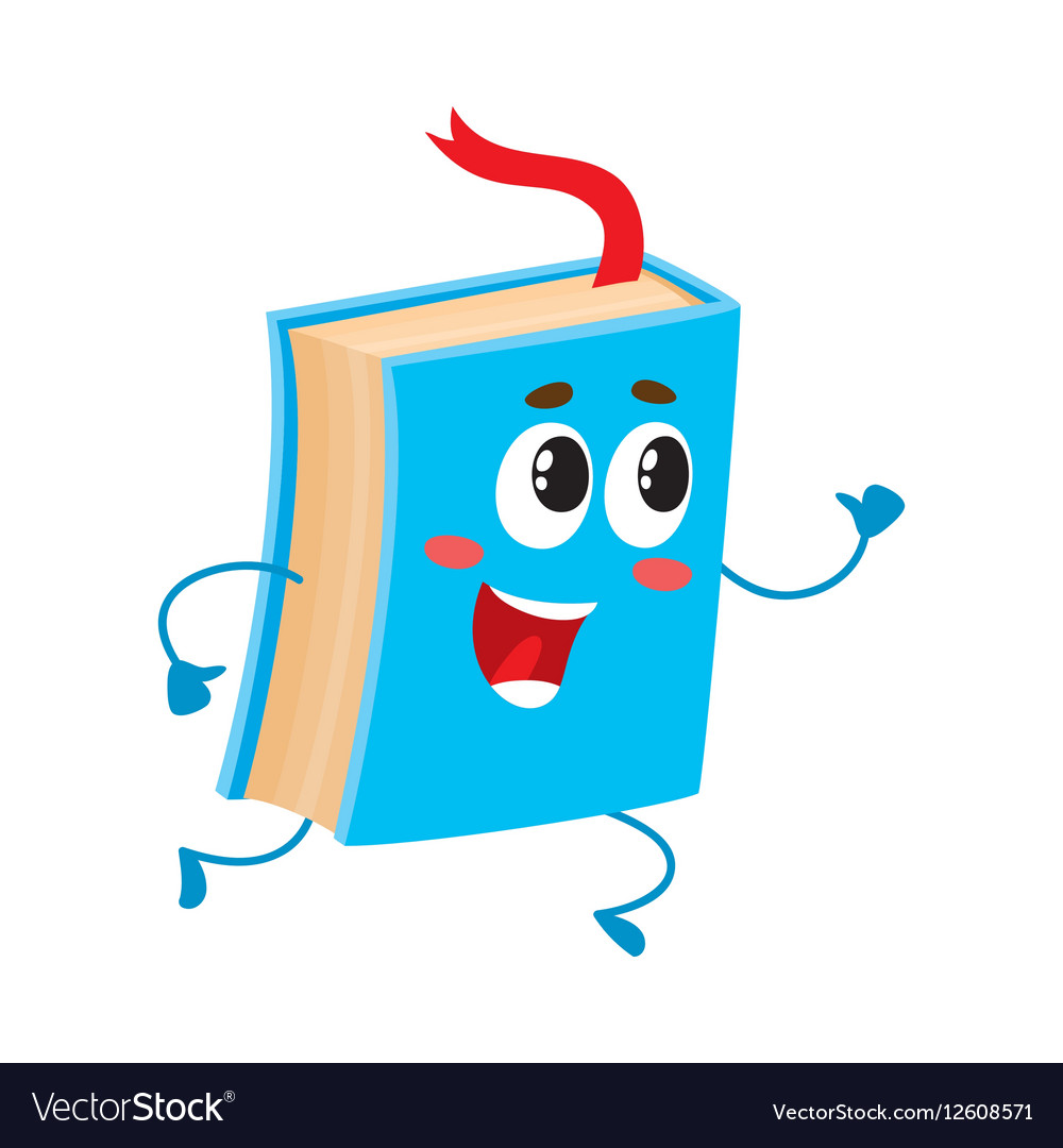 Running Book with Ribbon