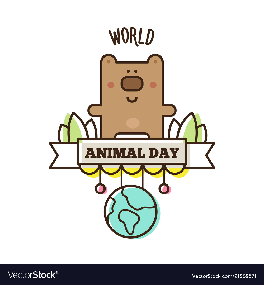 World animal day of fruit