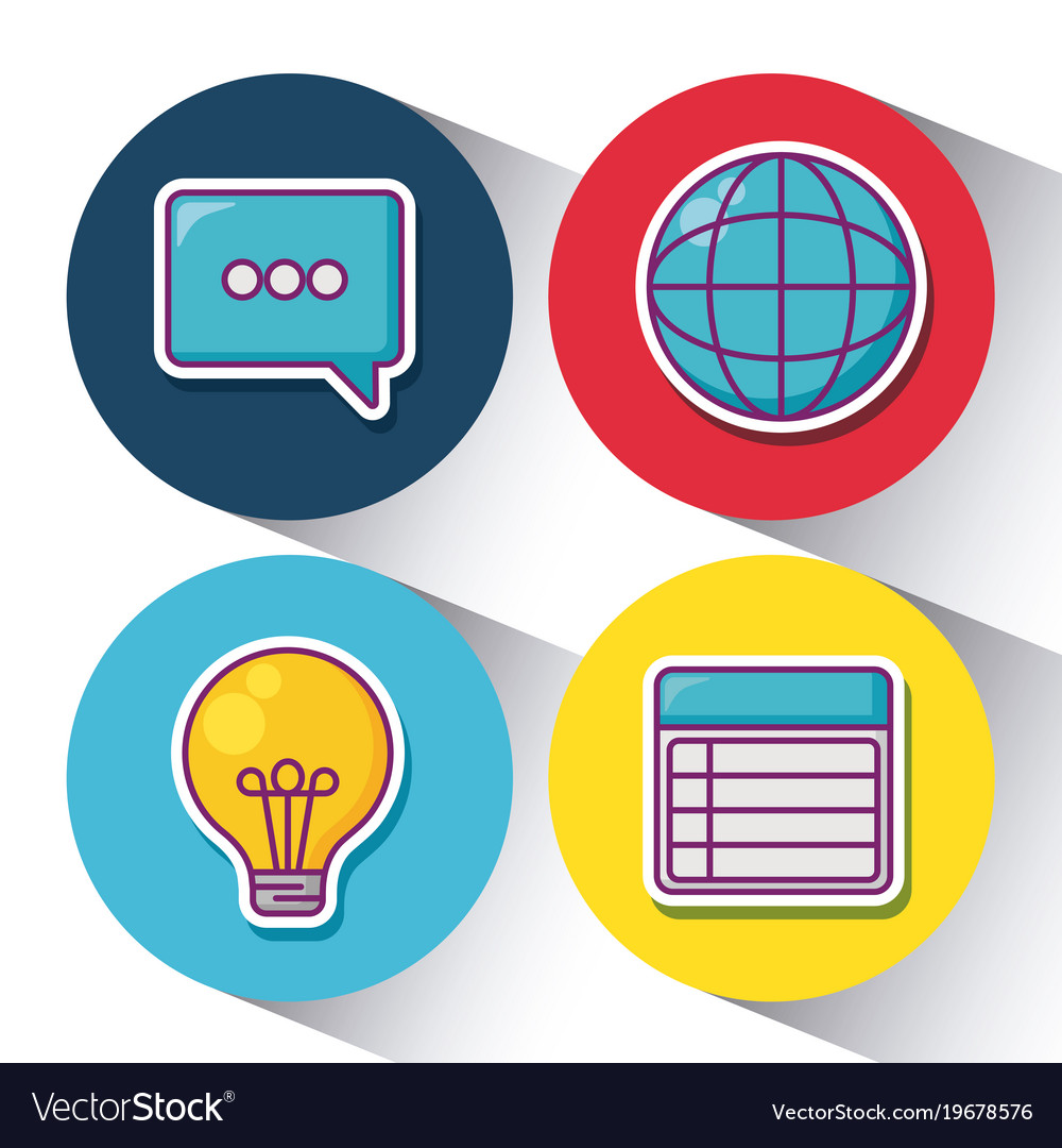 Big data design concept