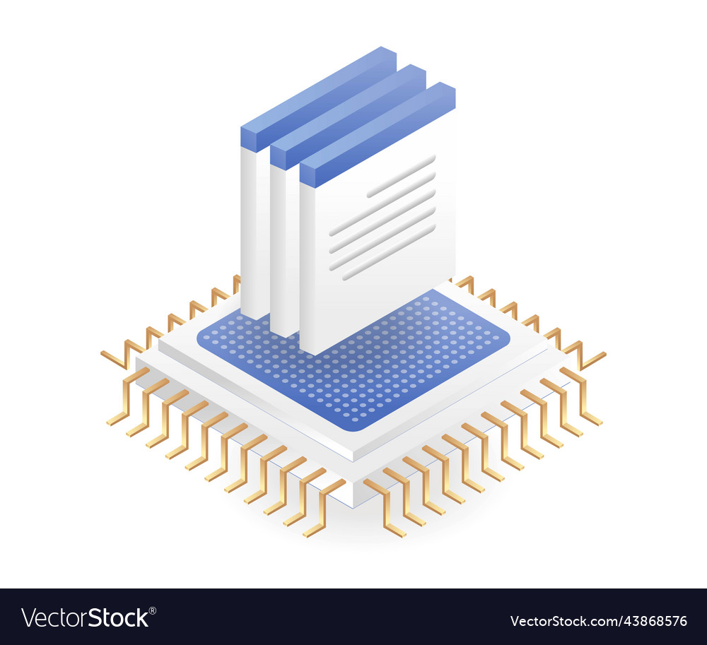 Chip data server and network vector image Chip data server and network