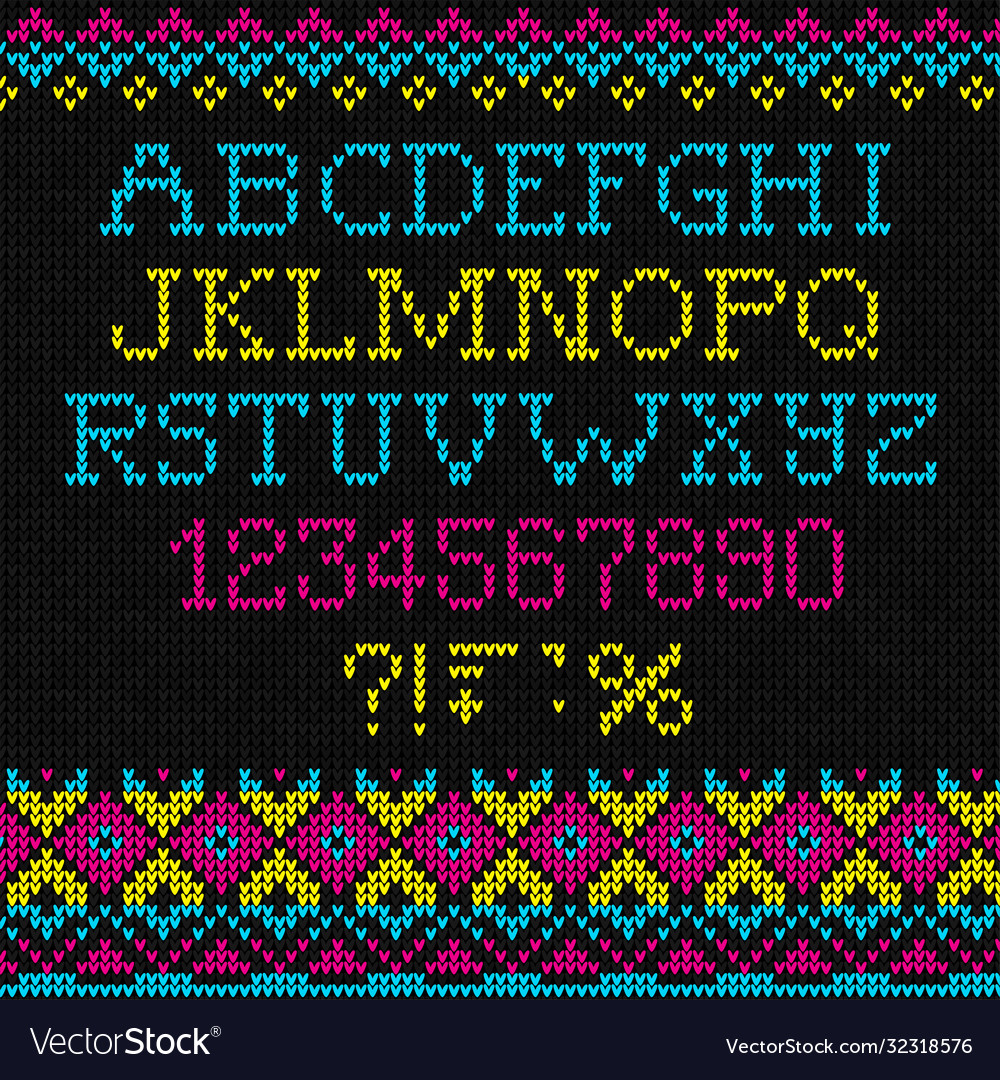 Christmas Knit Sweater Background