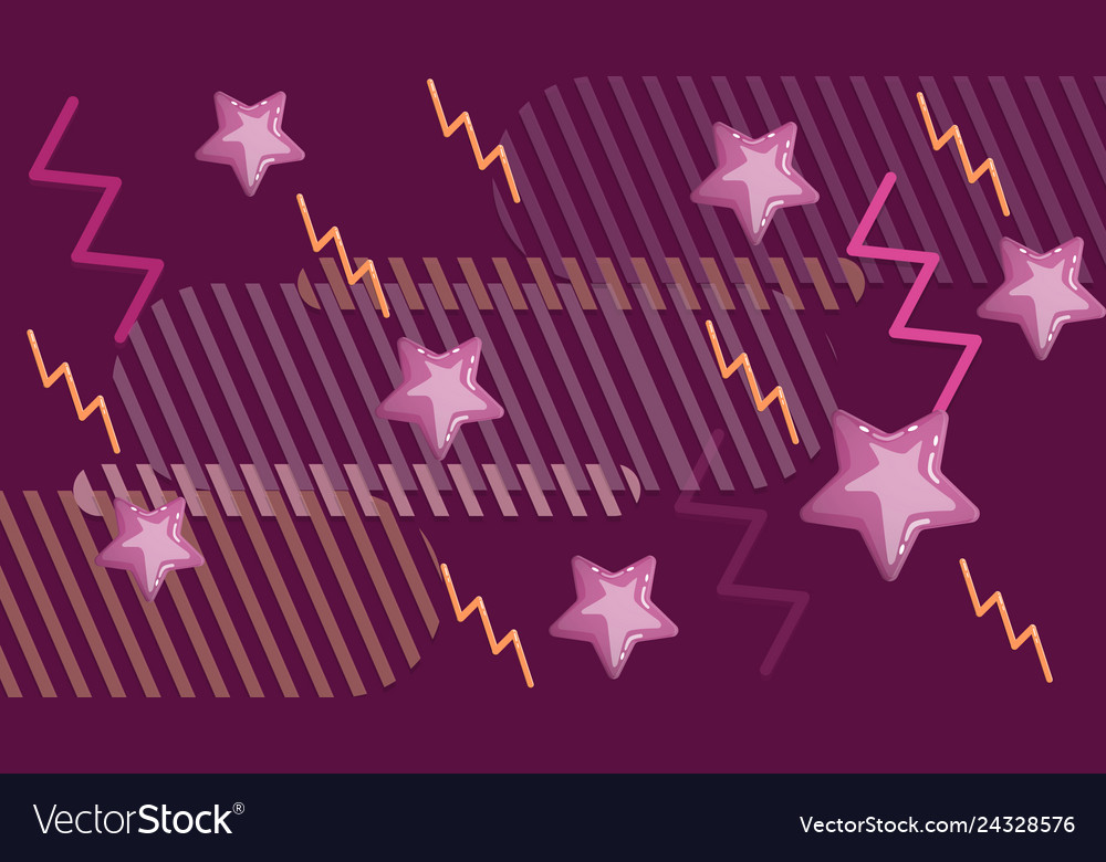 Concept of abstraction in modern style vector image Concept of abstraction in modern style