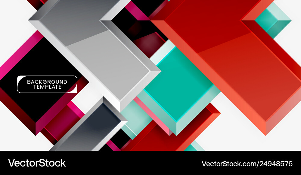 Glossy arrows background Royalty Free Vector Image