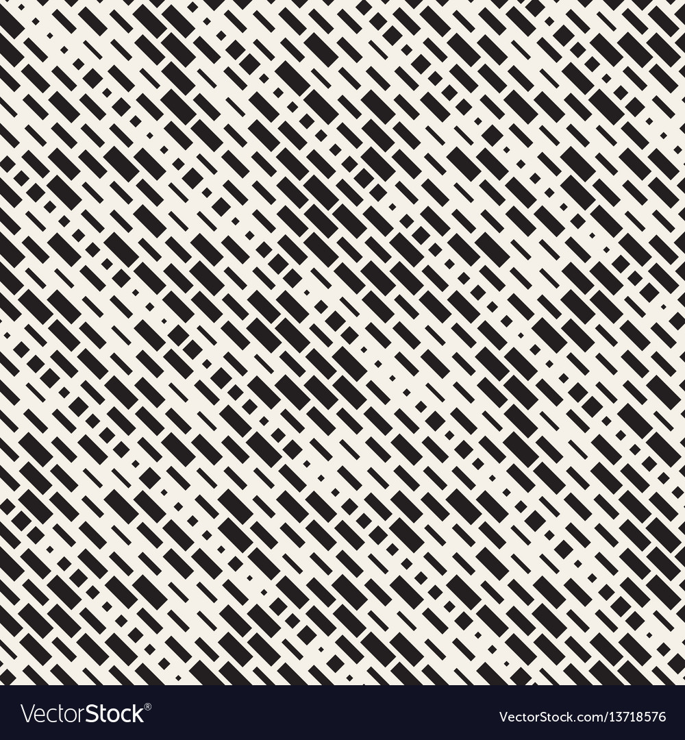 Irregular Monochrome Dash Pattern