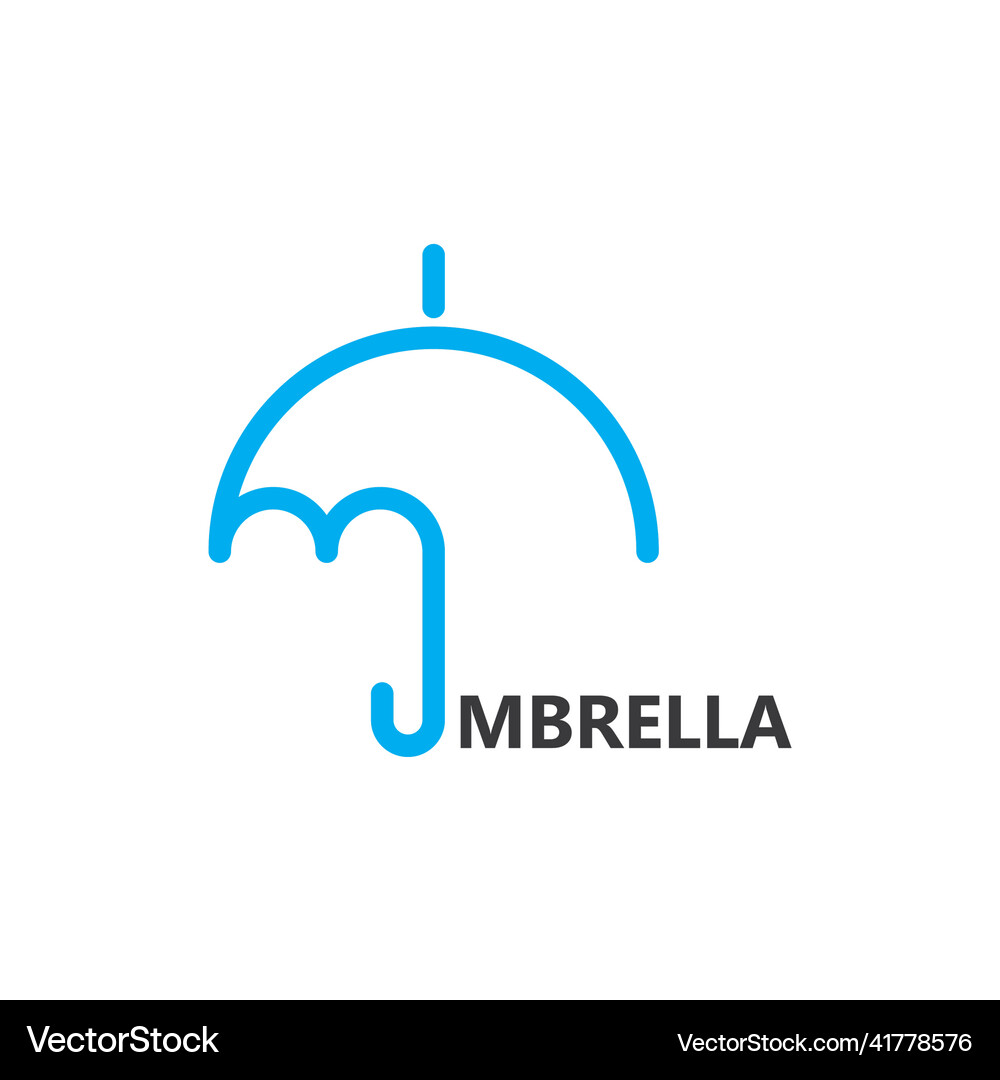 Umbrella Royalty Free Vector Image - VectorStock