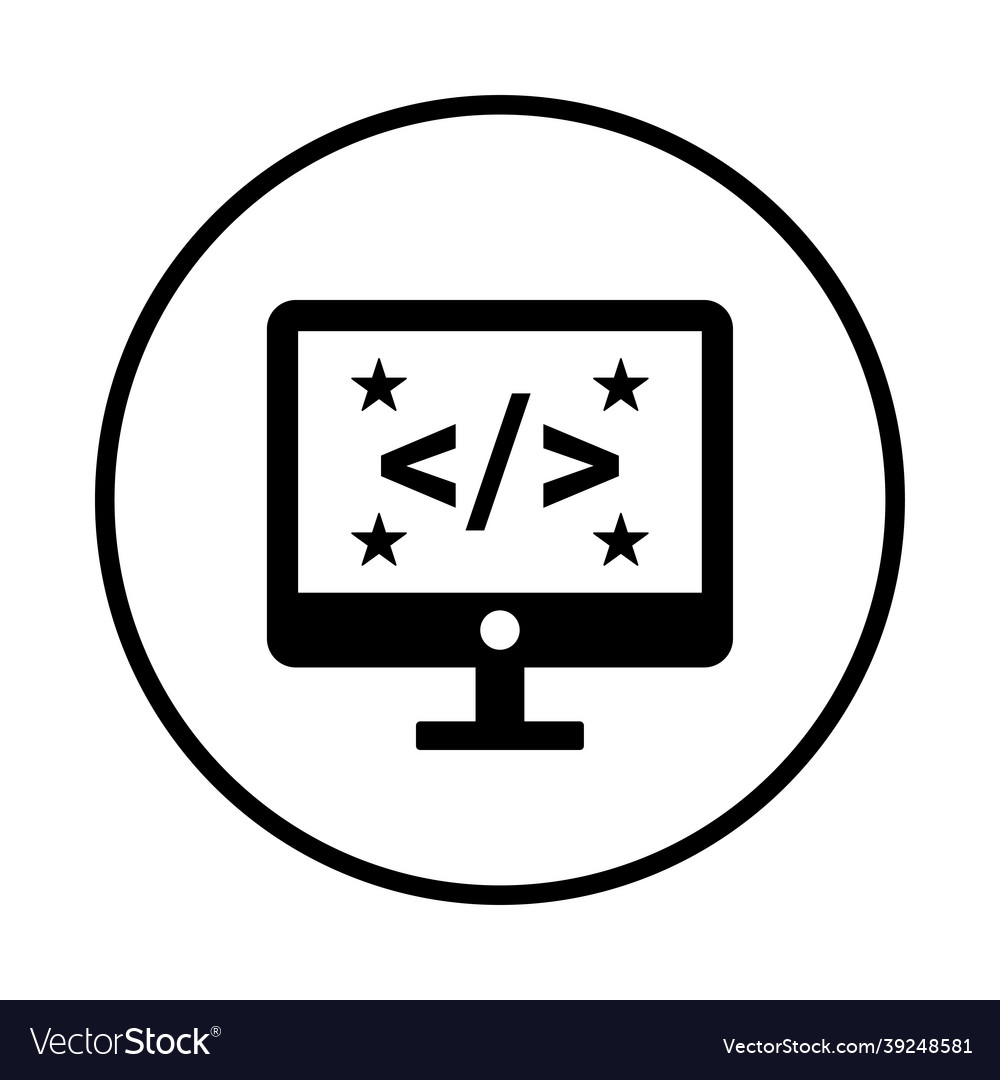 Code Codierung Programmiersymbol schwarz Grafik