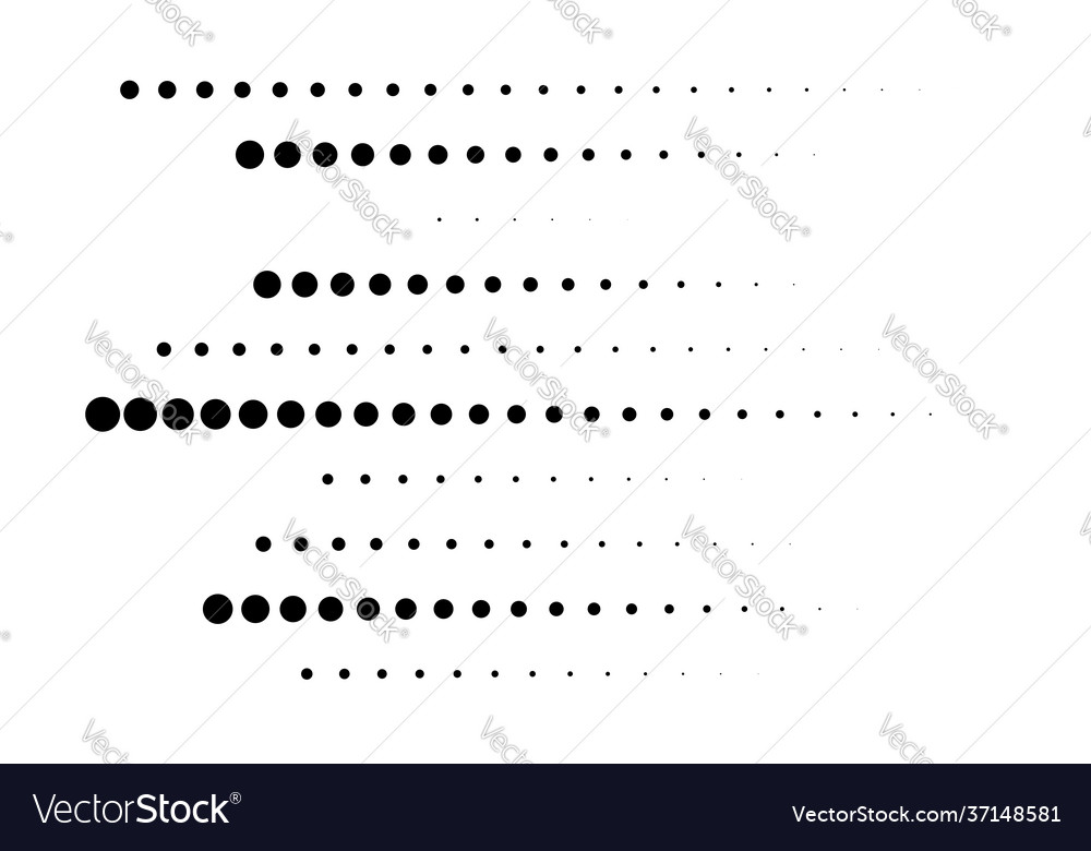 Dot circles dotted lines abstract design element vector image Dot circles dotted lines abstract design element