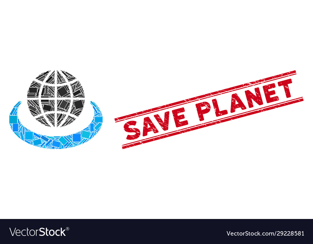 Global network mosaic and scratched save planet