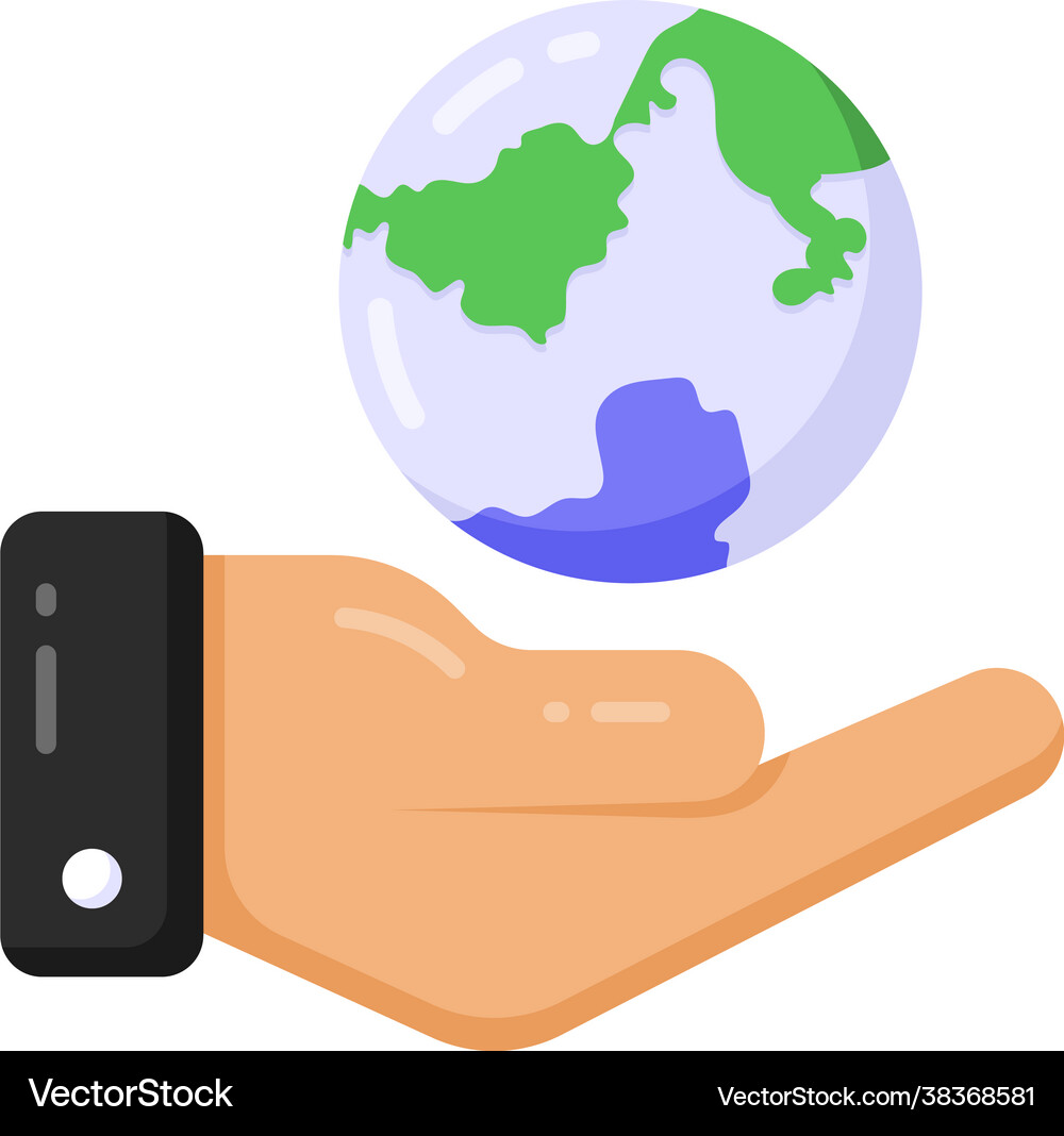 Save earth Royalty Free Vector Image - VectorStock