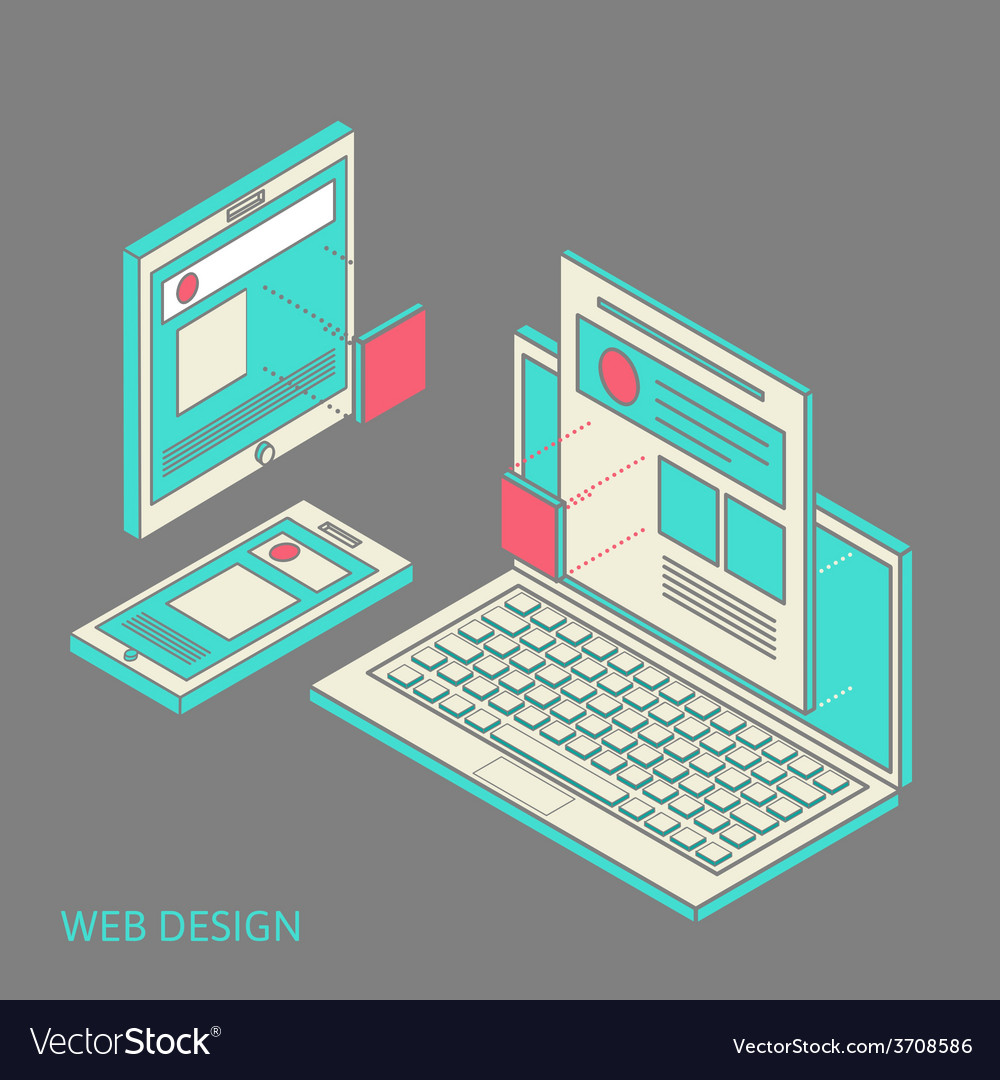 Mobile and desktop website design development