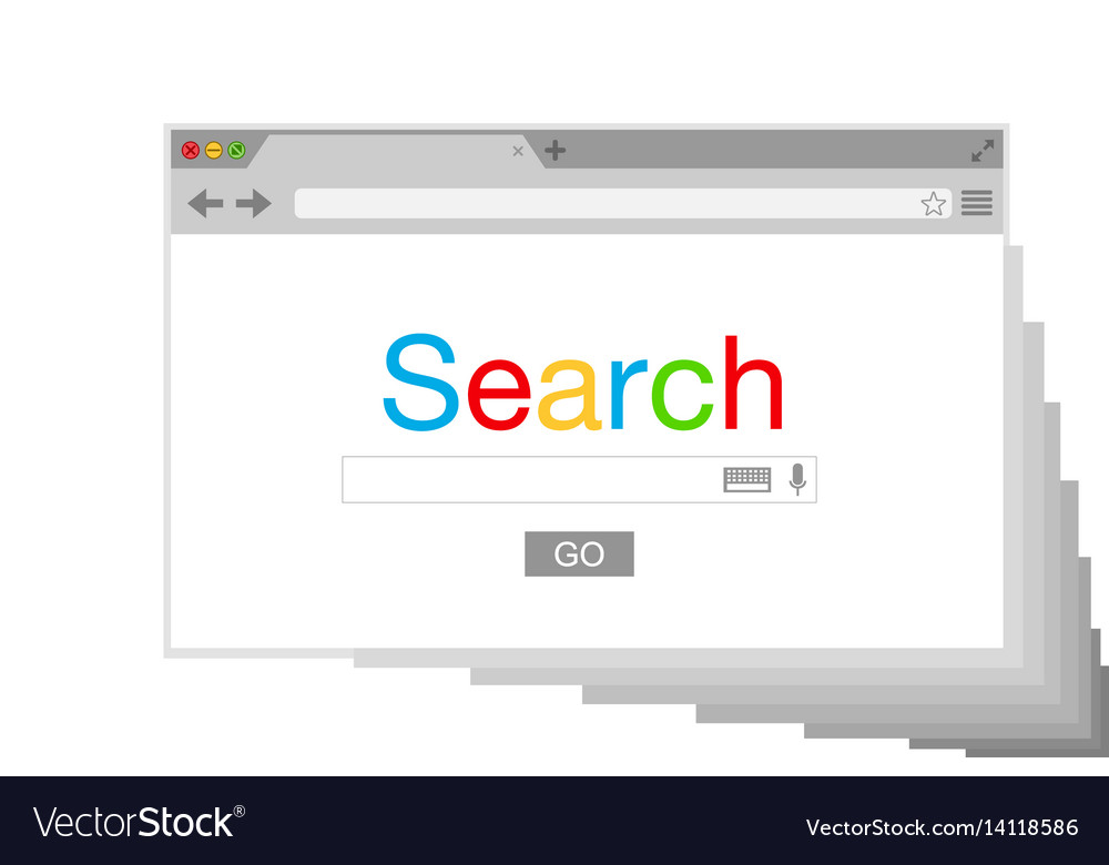 Modern Browser Window Layout