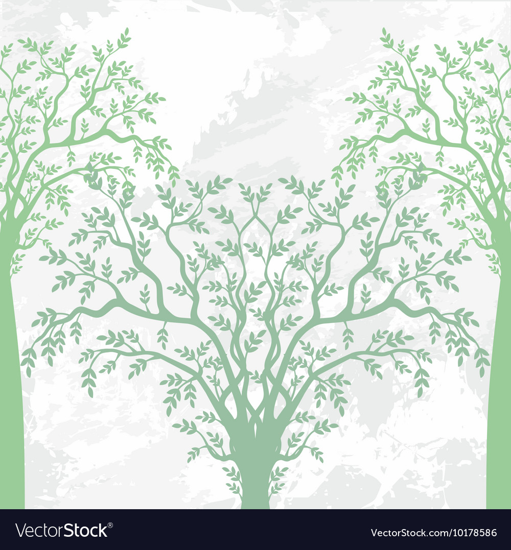Spring abstract trees