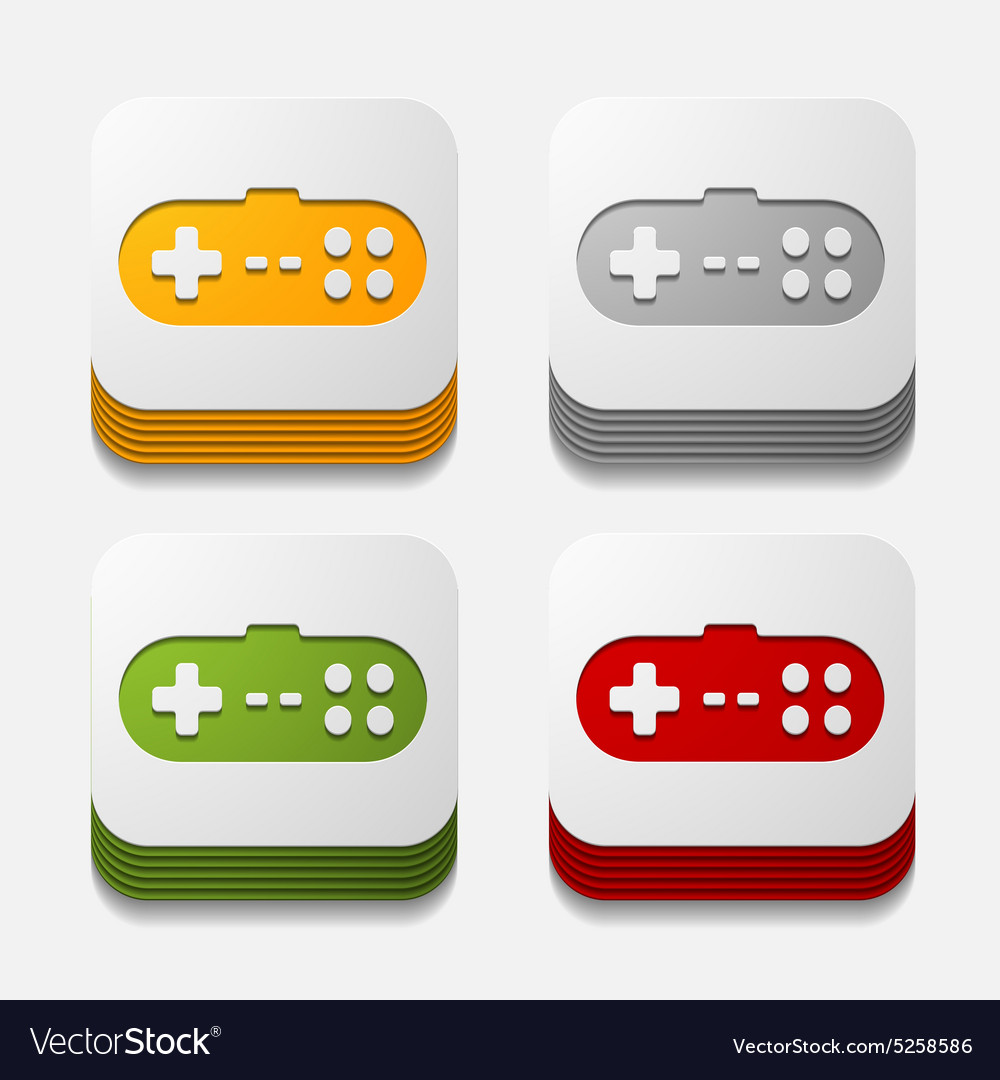 Square button joystick