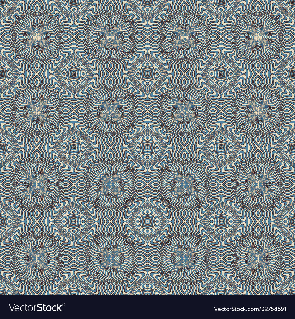 Abstract waves lines background vector image Abstract waves lines background