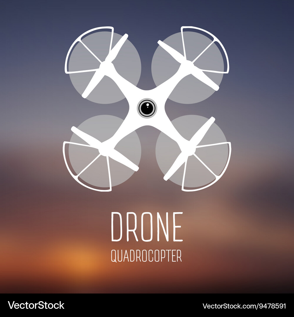 Drone Royalty Free Vector Image - VectorStock