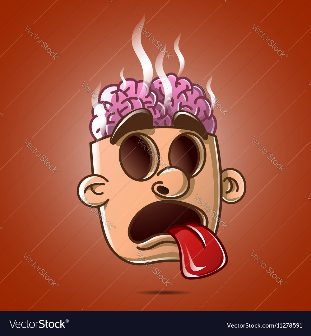 Exploding Head with Tongue - Shock