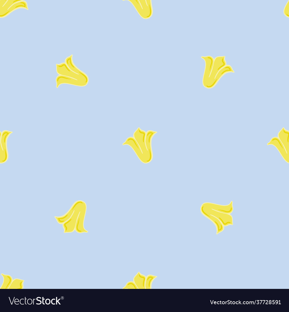 Minimalistic seamless pattern with hand drawn