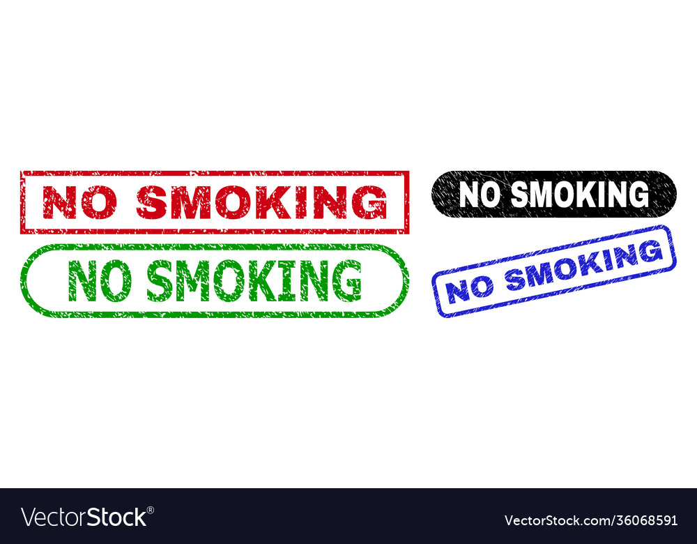 No smoking rectangle watermarks using unclean