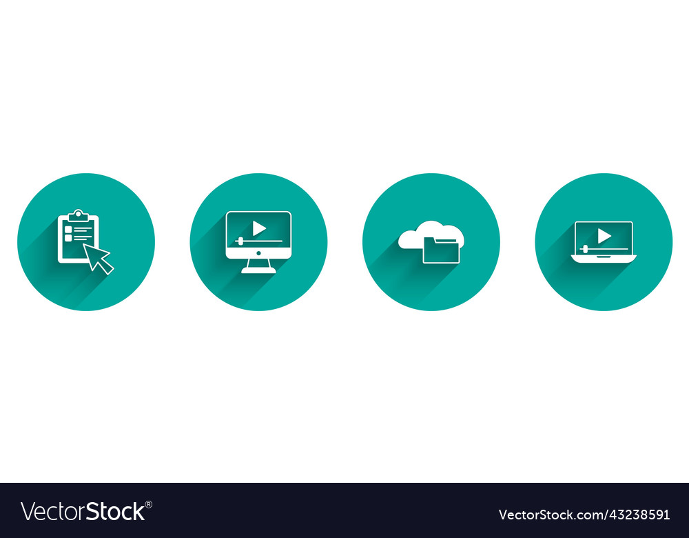 Set online quiz test survey play video cloud