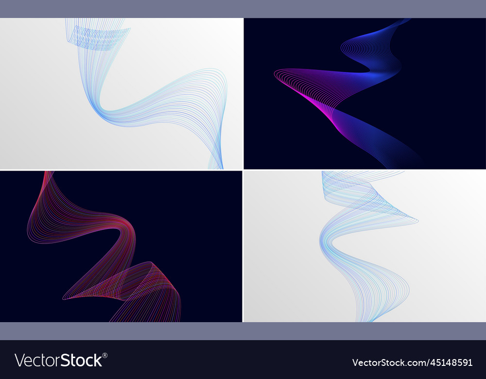 Use these geometric wave pattern backgrounds