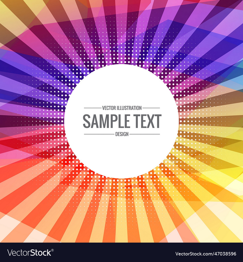 Abstract colorful background with transparent rays