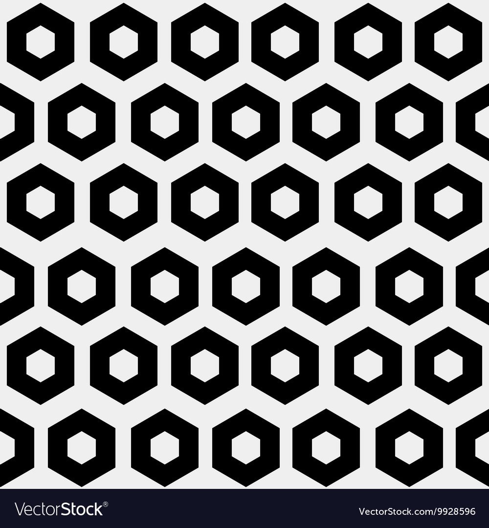 Abstract minimalistic black and white pattern Vector Image