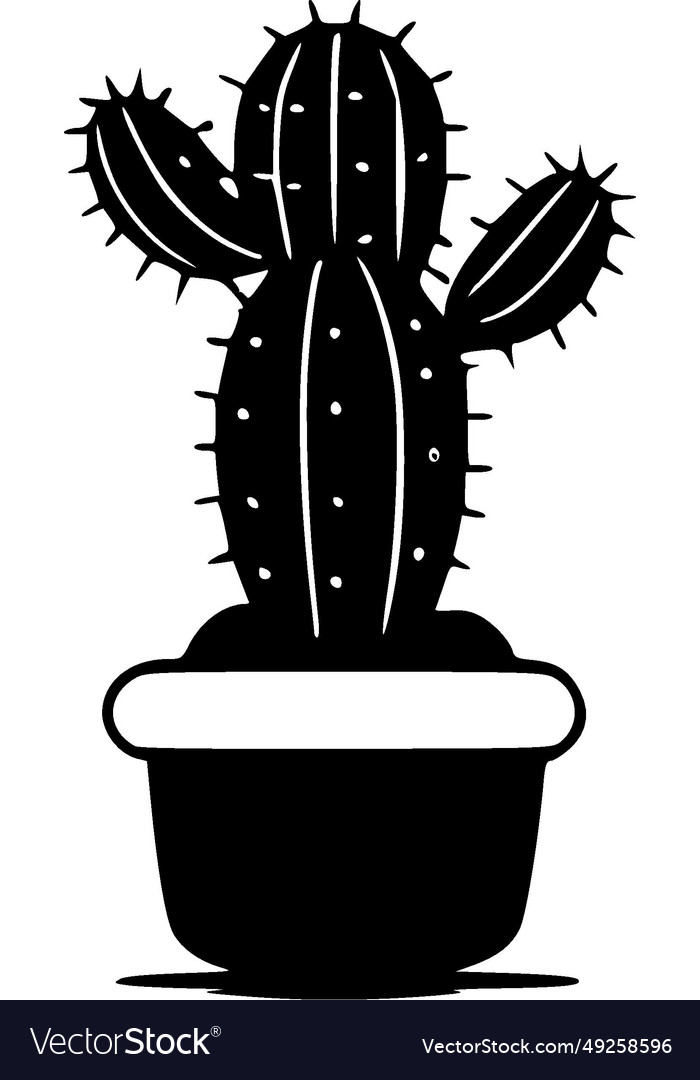 Cactus - High Quality Logo Ideal For T-shirt Vector Image