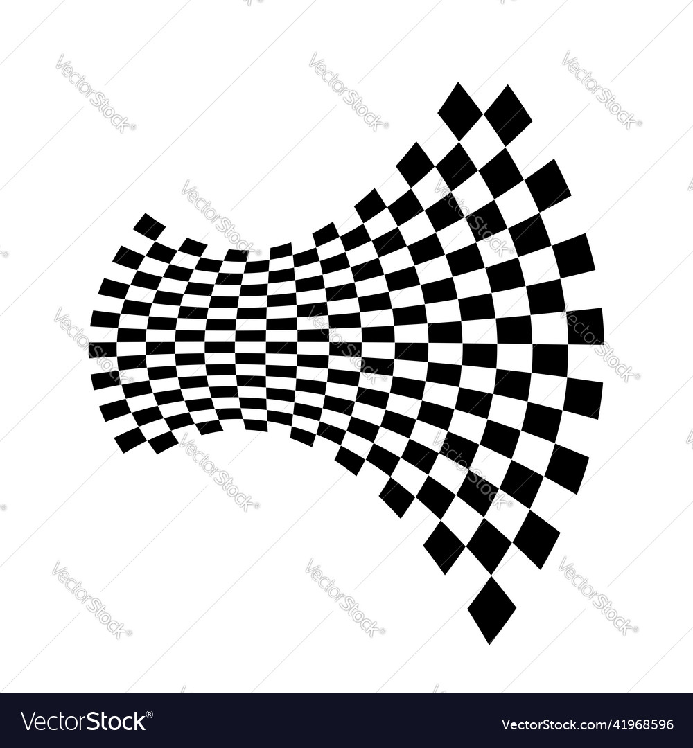 Checkered squared pattern element race racing vector image Checkered squared pattern element race racing