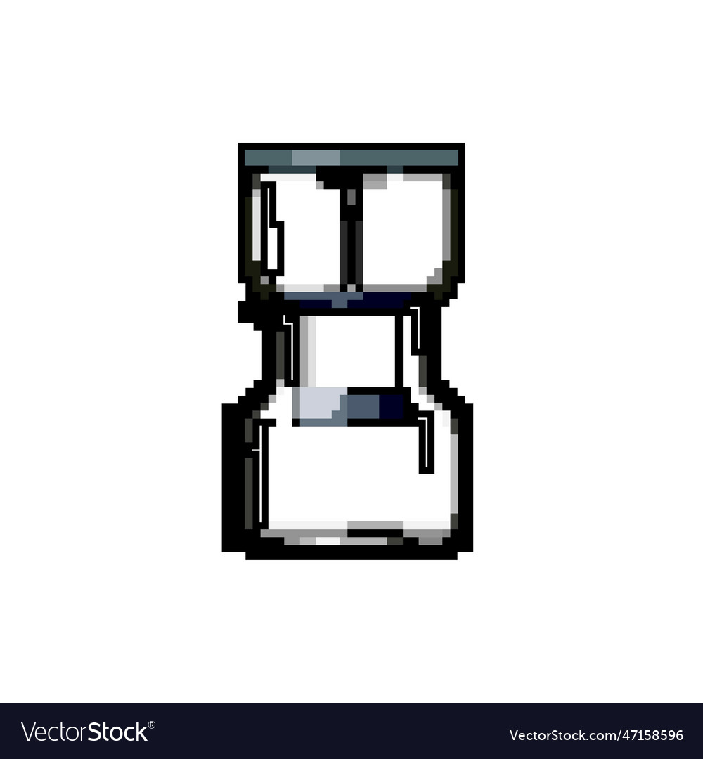 Cup ice drip coffee game pixel art